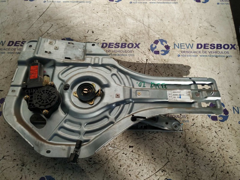 Recambio de elevalunas trasero derecho para hyundai tucson (jm) 2.0 crdi comfort (4wd) referencia OEM IAM 834802E010  