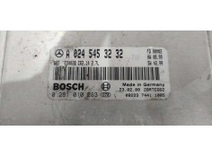 Recambio de centralita motor uce para mercedes-benz clase m (w163) 270 cdi (163.113) referencia OEM IAM A0245453232   2