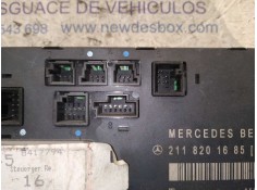 Recambio de centralita cierre para mercedes-benz clase e (w211) berlina referencia OEM IAM 2118201685   2