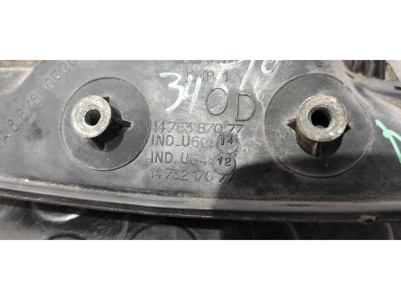 Recambio de maneta delantera derecha para peugeot expert kasten komfort confort acristalato largo referencia OEM IAM 1476387077 
