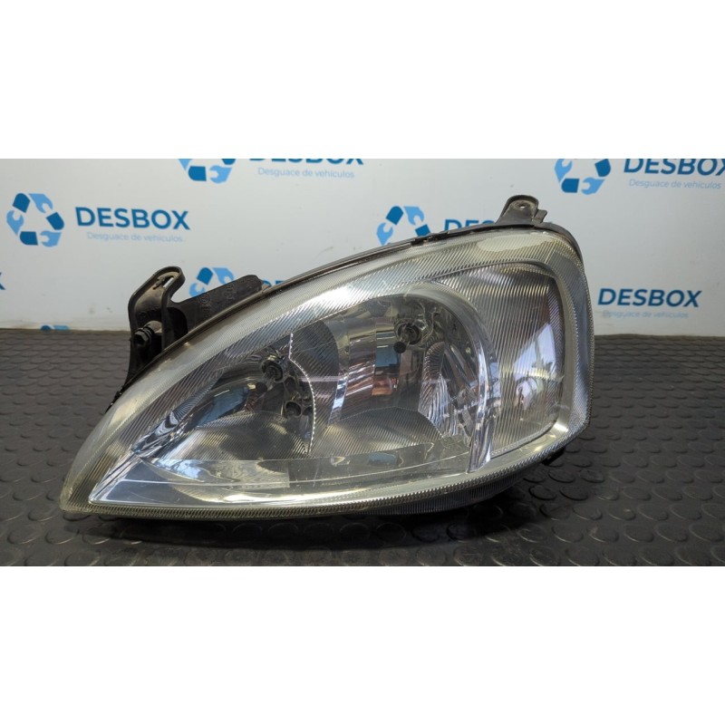 Recambio de faro izquierdo para opel corsa c club referencia OEM IAM 09114329  