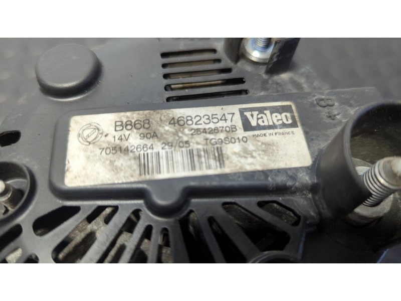 Recambio de alternador para fiat grande punto (199) 1.3 16v multijet active (55kw) referencia OEM IAM 46823547  