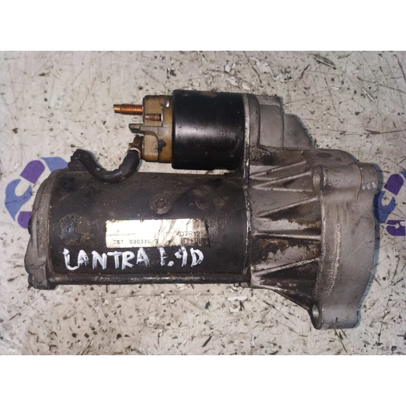 Recambio de motor arranque para hyundai lantra berlina (rd) 1.9 diesel cat referencia OEM IAM D7R12  