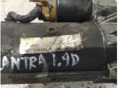 Recambio de motor arranque para hyundai lantra berlina (rd) 1.9 diesel cat referencia OEM IAM D7R12   2