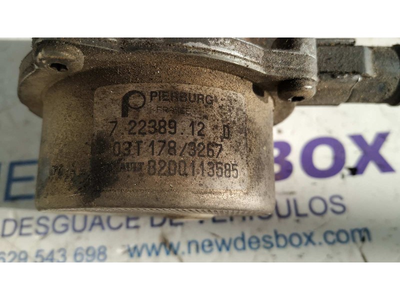 Recambio de depresor freno / bomba vacio para renault scenic ii 1.9 dci diesel referencia OEM IAM 8200113585  