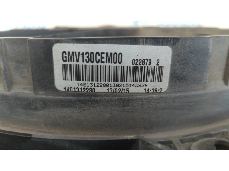 Recambio de electroventilador para fiat scudo furgón (272) 10 comfort l1h1 120 multijet referencia OEM IAM GMV130CEM00  
