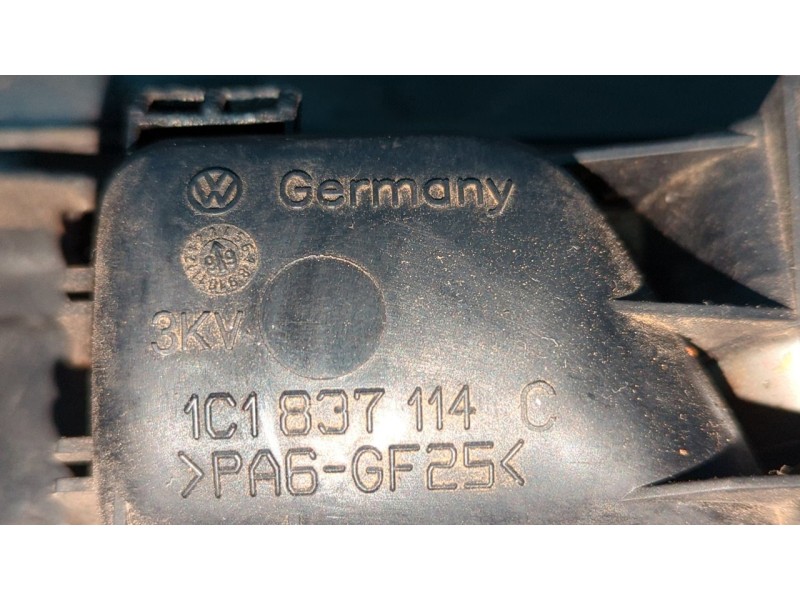 Recambio de maneta interior delantera derecha para volkswagen new beetle (9c1/1c1) 2.0 referencia OEM IAM 1C1837114C  