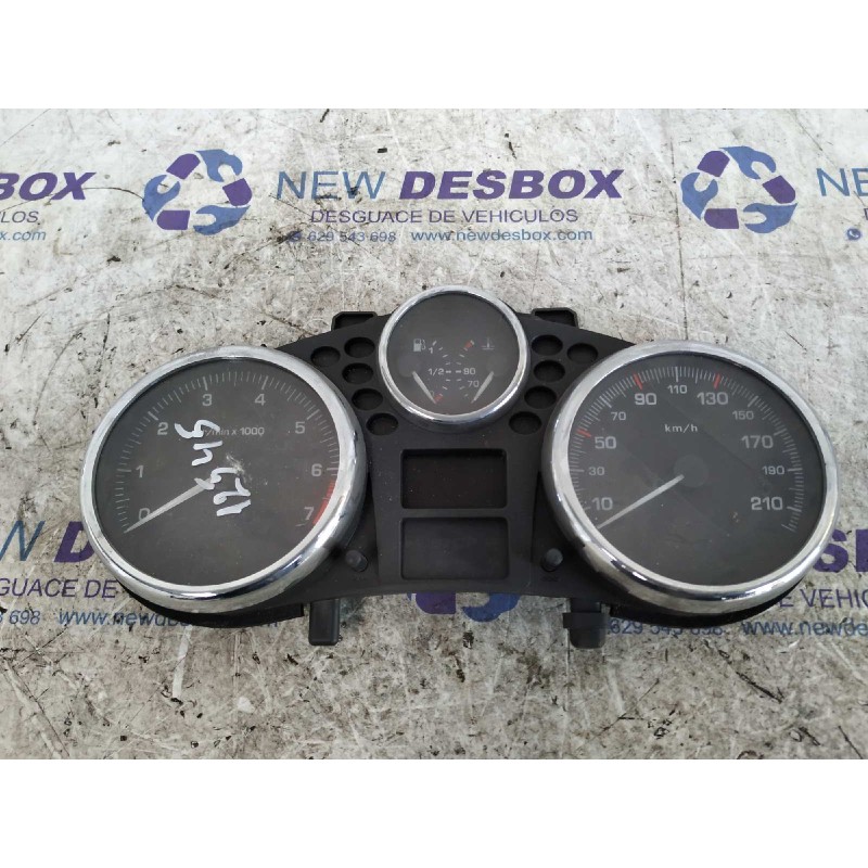 Recambio de cuadro instrumentos para peugeot 206 berlina e-music referencia OEM IAM 9666636980  