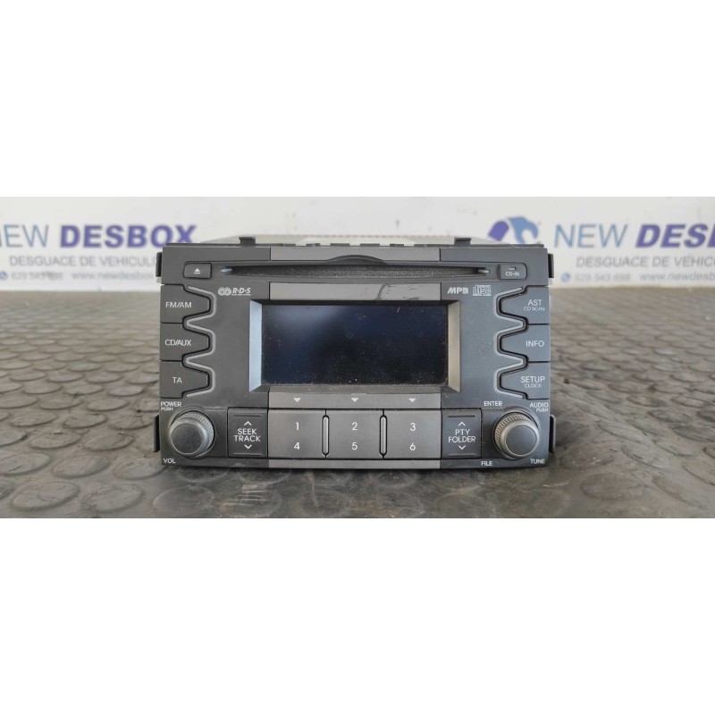 Recambio de sistema audio / radio cd para kia soul 1.6 crdi cat referencia OEM IAM 961402K400  