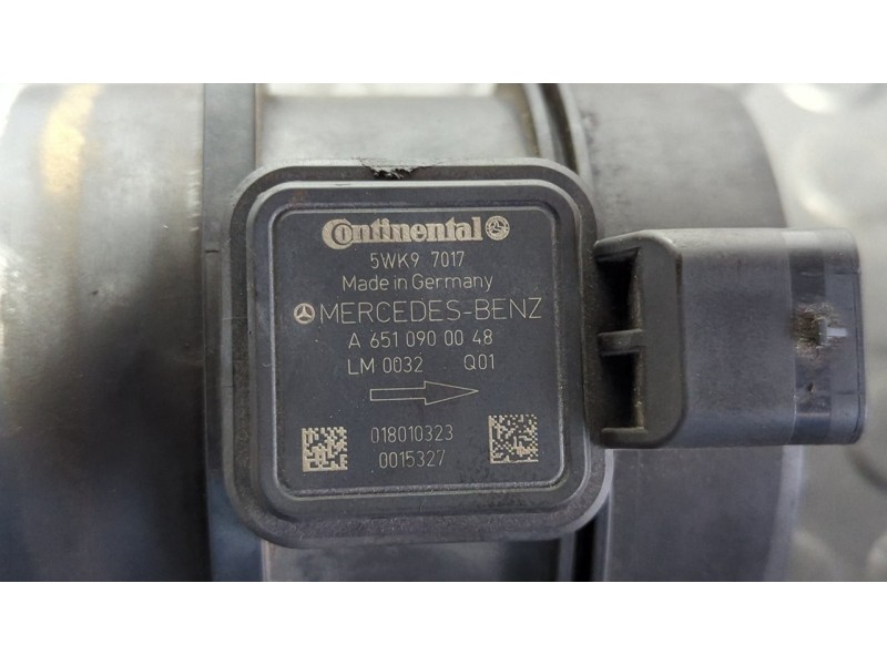 Recambio de caudalimetro para mercedes-benz clase e (w212) familiar 200 cdi blueefficiency (212.205) referencia OEM IAM A6510900