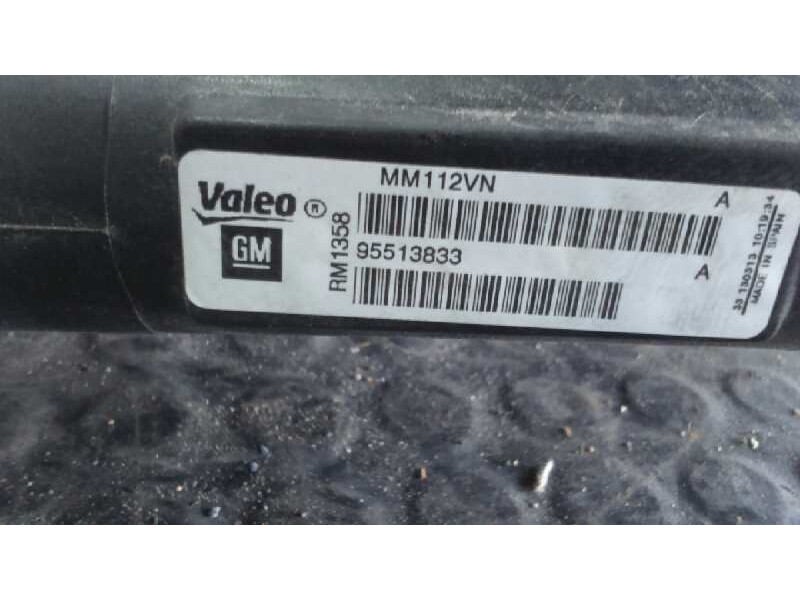 Recambio de radiador agua para opel corsa c 1.4 16v referencia OEM IAM 95513833  