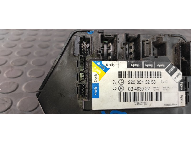 Recambio de modulo electronico para mercedes-benz clase s (w220) berlina 3.2 cdi cat referencia OEM IAM 2208213258  