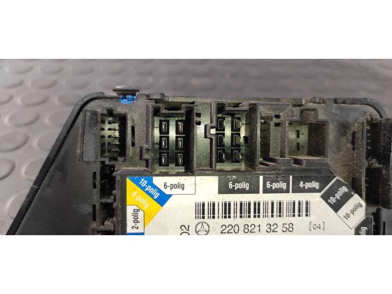 Recambio de modulo electronico para mercedes-benz clase s (w220) berlina 3.2 cdi cat referencia OEM IAM 2208213258  