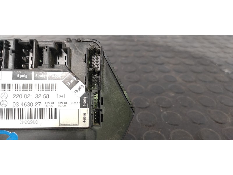 Recambio de modulo electronico para mercedes-benz clase s (w220) berlina 3.2 cdi cat referencia OEM IAM 2208213258  