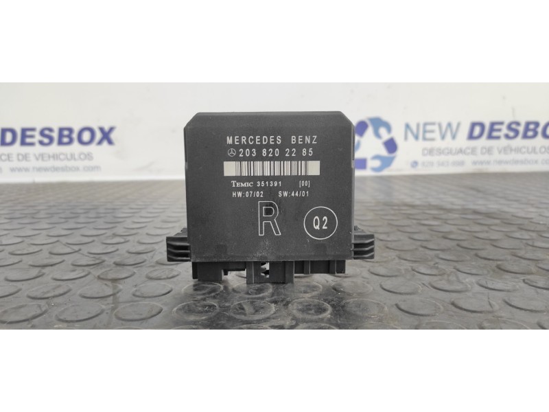 Recambio de centralita cierre para mercedes-benz clase c (w203) berlina 2.2 cdi cat referencia OEM IAM 2038202285  