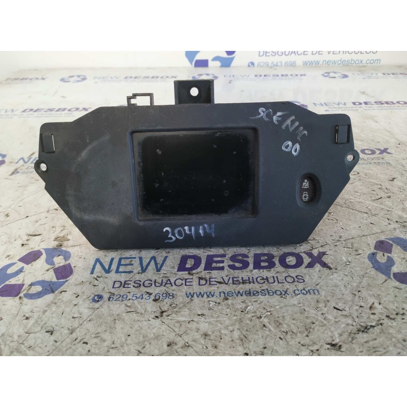 Recambio de pantalla multifuncion para renault megane i scenic (ja0) 1.6 referencia OEM IAM 7700430464  