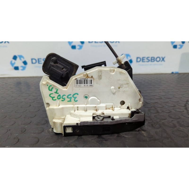 Recambio de cerradura puerta trasera derecha para volkswagen polo (6r1) advance referencia OEM IAM 5K4839016  