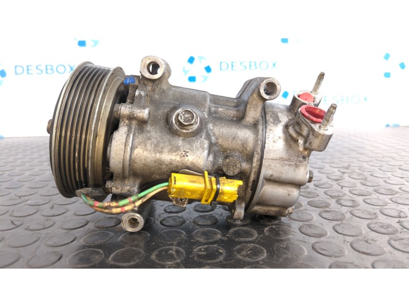 Recambio de compresor aire acondicionado para peugeot 206 berlina 1.4 hdi referencia OEM IAM 9655191580  