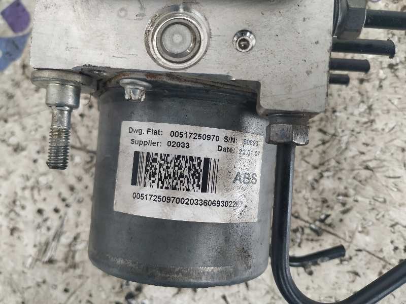 Recambio de abs para fiat ducato caja cerrado 30 (06.2006=>) 2.2 jtd cat referencia OEM IAM 51725097  