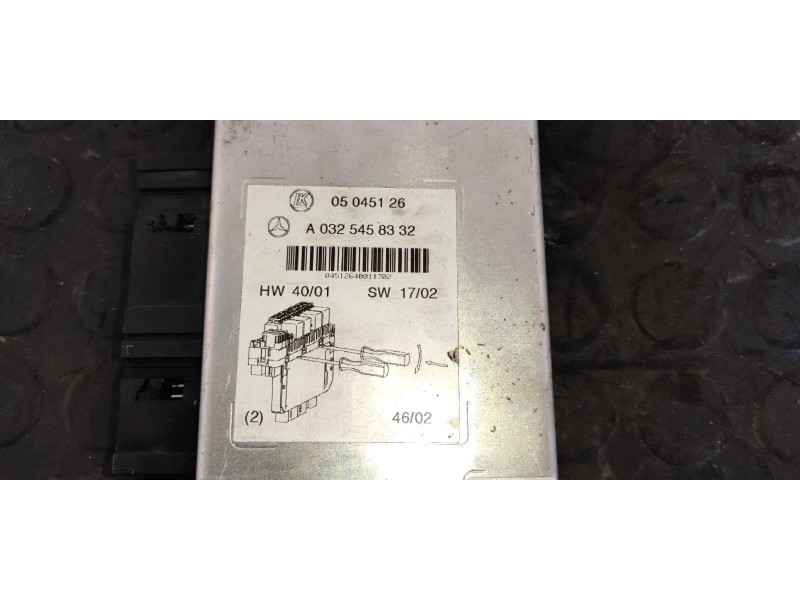 Recambio de modulo electronico para mercedes-benz clase s (w220) berlina 320 cdi (220.025) referencia OEM IAM A0325458332  