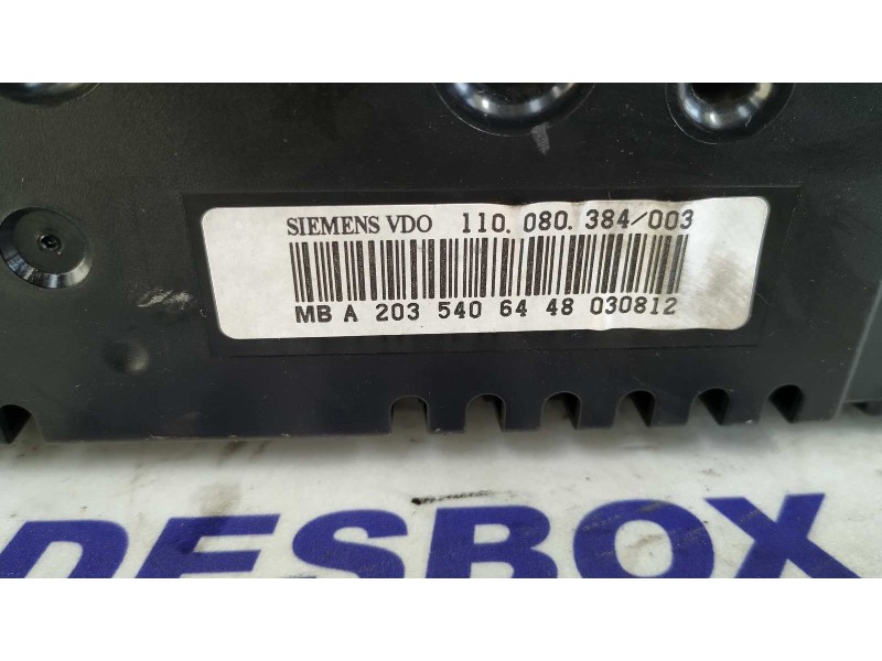 Recambio de cuadro instrumentos para mercedes-benz clase clc (cl203) clc 220 cdi (la) (203.708) referencia OEM IAM A2035406448  