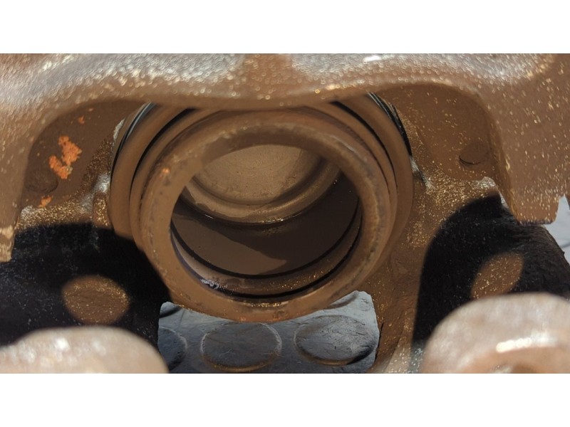 Recambio de pinza de freno delantera izquierda para ford mondeo ber. (ca2) titanium referencia OEM IAM ATE745  
