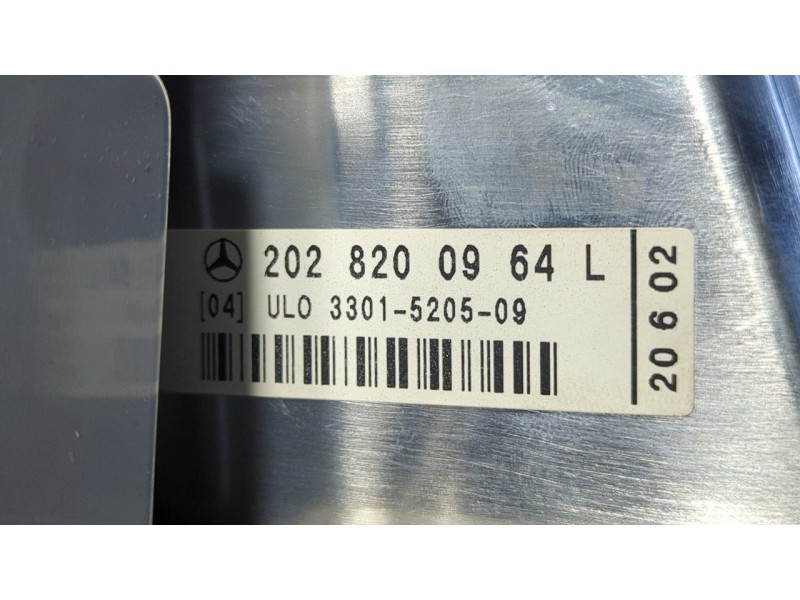 Recambio de piloto trasero izquierdo para mercedes-benz clase c (w202) berlina 250 td (202.128) referencia OEM IAM   