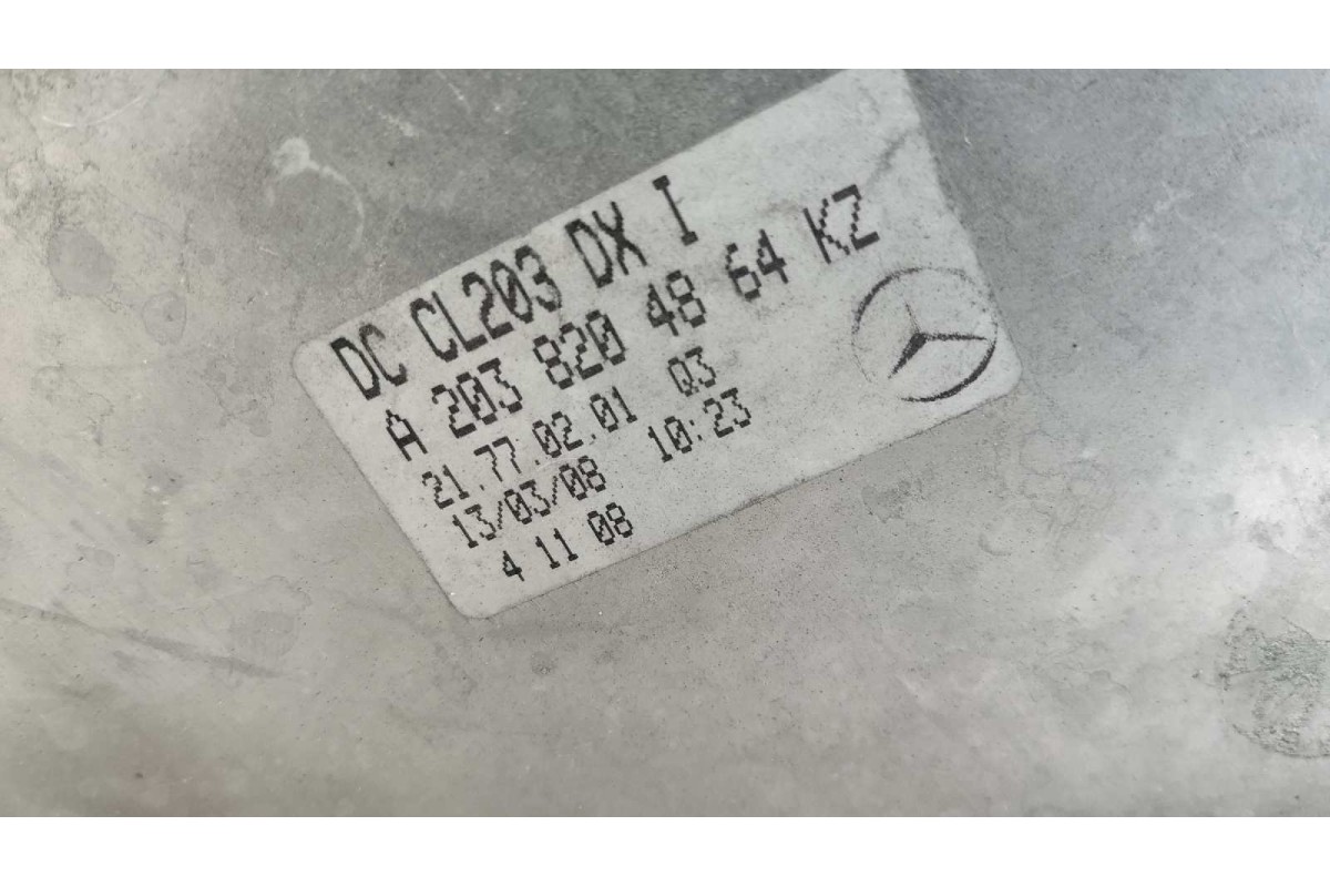 Recambio de piloto trasero derecho para mercedes-benz clase clc (cl203) clc 220 cdi (la) (203.708) referencia OEM IAM A203820486