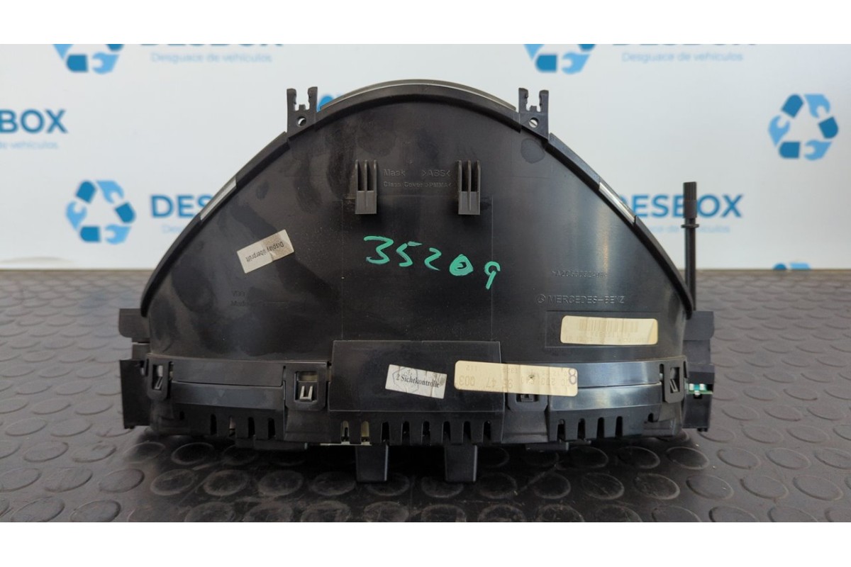 Recambio de cuadro instrumentos para mercedes-benz clase c (w203) berlina 220 cdi sport edition (la) (203.008) referencia OEM IA