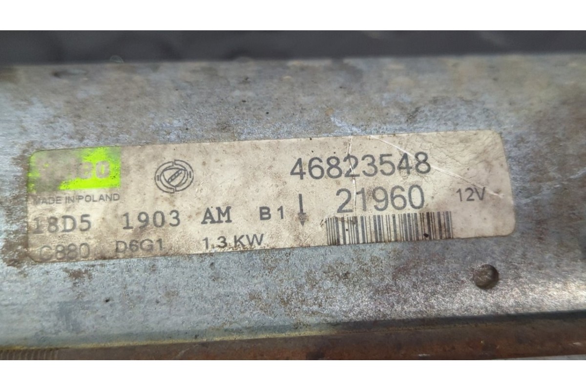 Recambio de motor arranque para fiat punto berlina (188) 1.3 16v multijet feel referencia OEM IAM 46823548  