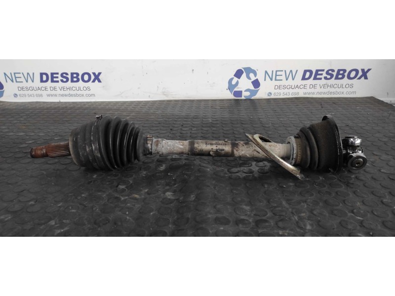 Recambio de transmision delantera izquierda para renault master doble cabine, caja abierta/chasis chasis batalla 3578 mm referen