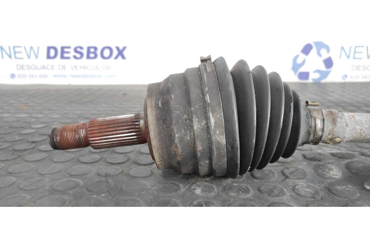 Recambio de transmision delantera izquierda para renault master doble cabine, caja abierta/chasis chasis batalla 3578 mm referen