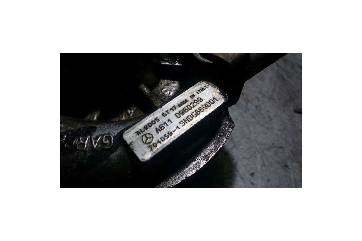 Recambio de turbocompresor para mercedes-benz vito (w638) caja cerrada 2.2 16v cdi turbodiesel cat referencia OEM IAM A611096029