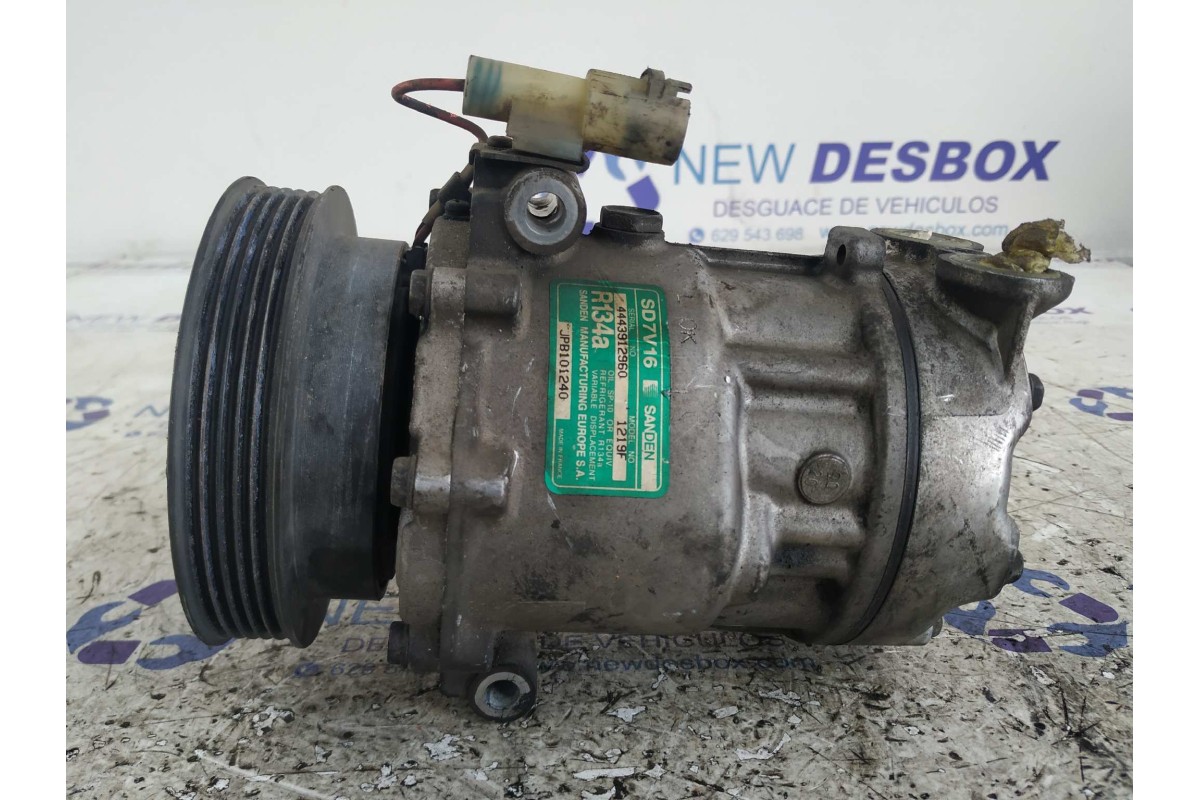 Recambio de compresor aire acondicionado para mg rover serie 200 (rf) 1.4 16v cat referencia OEM IAM 4443912960  