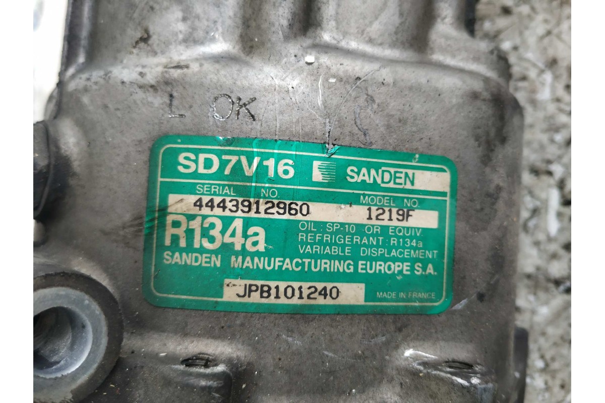 Recambio de compresor aire acondicionado para mg rover serie 200 (rf) 1.4 16v cat referencia OEM IAM 4443912960  