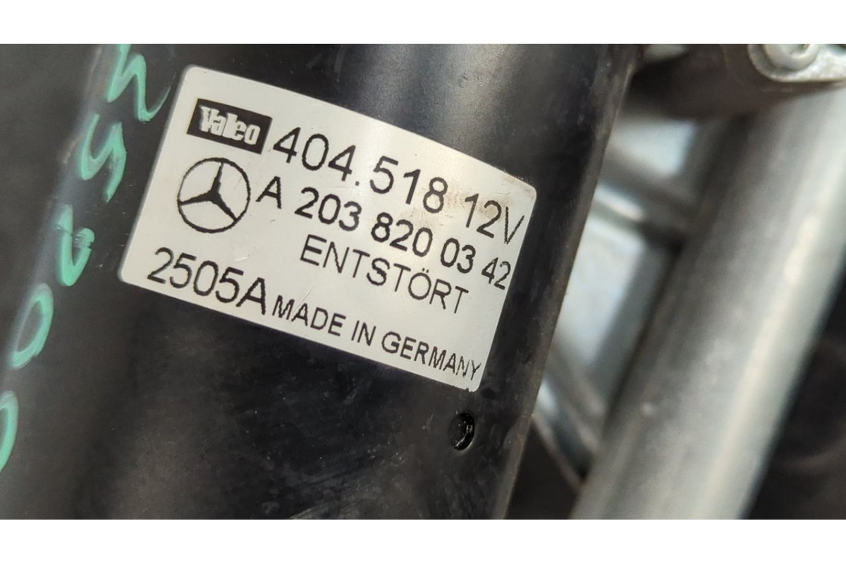 Recambio de motor limpia delantero para mercedes-benz clase c (w203) berlina 220 cdi sport edition (la) (203.008) referencia OEM
