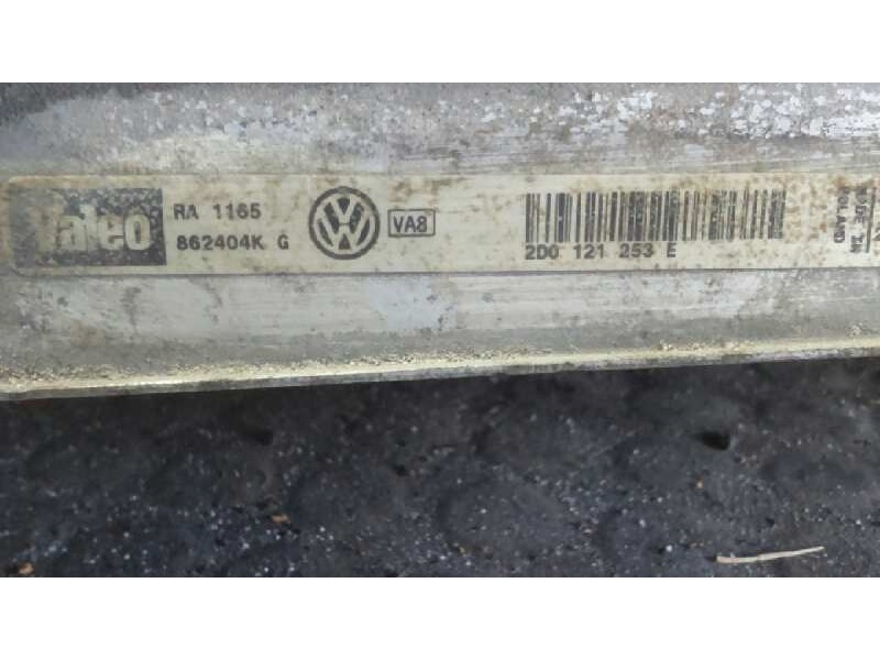 Recambio de radiador agua para volkswagen lt caja cerrada / combi (mod. 1997) 2.8 tdi referencia OEM IAM 2D0121253E  