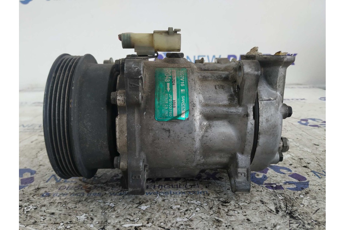 Recambio de compresor aire acondicionado para mg rover serie 400 (rt) 414 i (5-ptas.) referencia OEM IAM JPB100760  