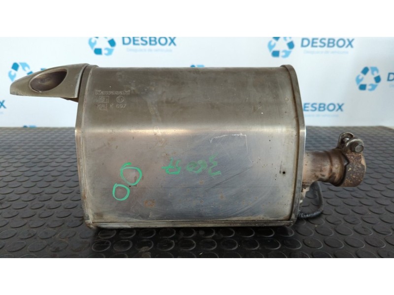 Recambio de tubo escape completo para kawasaki er 6 er 6f referencia OEM IAM KHIK597  