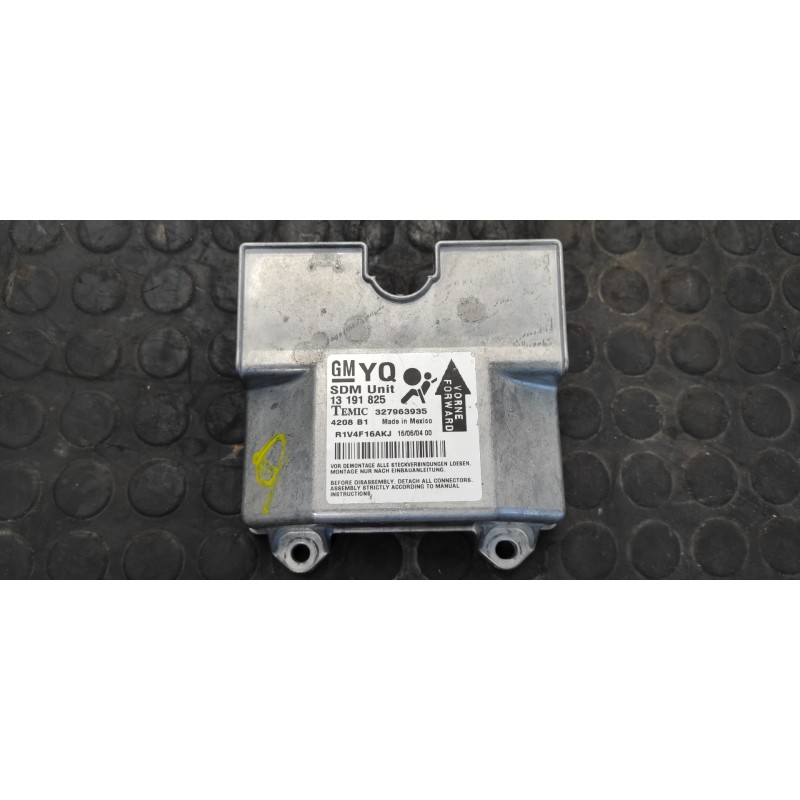 Recambio de centralita airbag para opel astra h ber. edition referencia OEM IAM 13191825  