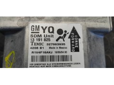 Recambio de centralita airbag para opel astra h ber. edition referencia OEM IAM 13191825   2