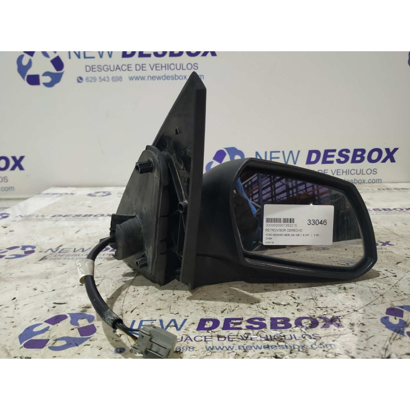 Recambio de retrovisor derecho para ford mondeo berlina (ge) 1.8 cat referencia OEM IAM 014119  