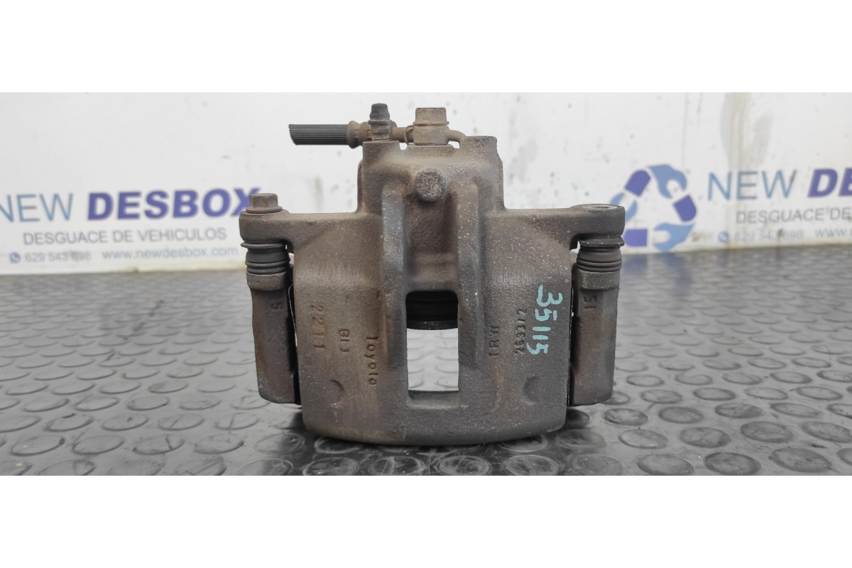 Recambio de pinza de freno delantera derecha para toyota corolla (e12) 2.0 d-4d linea luna berlina referencia OEM IAM BL32211269