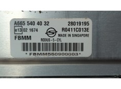 Recambio de centralita motor uce para ssangyong rodius xdi deluxe 4wd referencia OEM IAM A6655404032   2