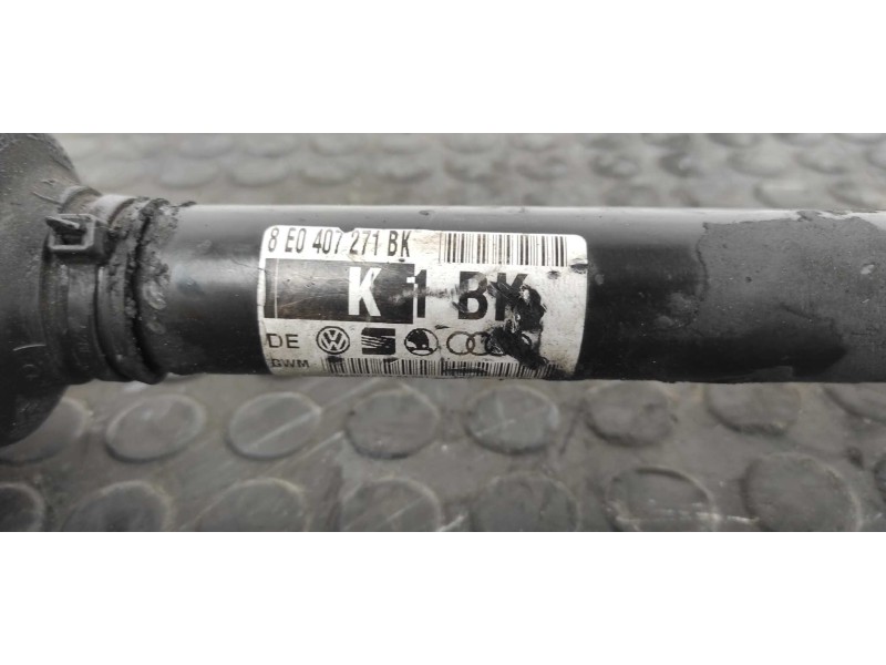 Recambio de transmision delantera izquierda para audi a4 berlina (8e) 2.0 tdi 16v (103kw) referencia OEM IAM 8E0407271BK  