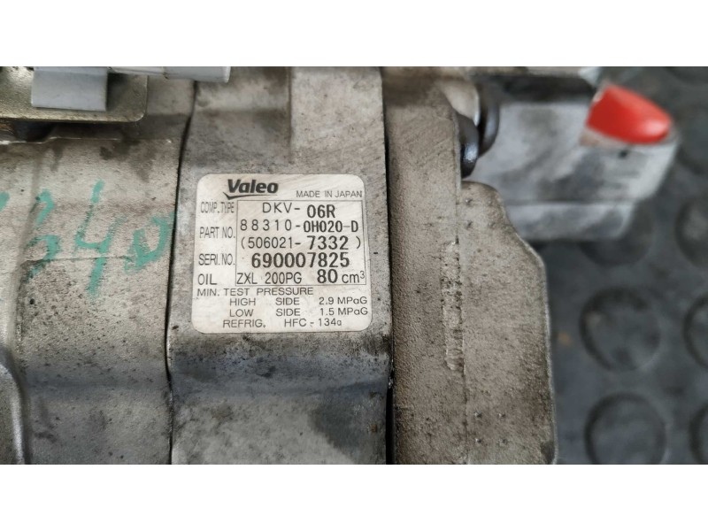 Recambio de compresor aire acondicionado para peugeot 107 1.4 hdi cat (8ht / dv4td) referencia OEM IAM 5060217332  