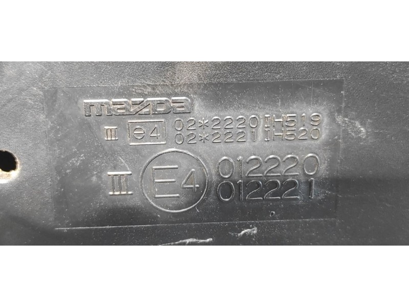 Recambio de retrovisor izquierdo para mazda 3 berlina (bk) 1.6 cd diesel cat referencia OEM IAM 022220IH519  