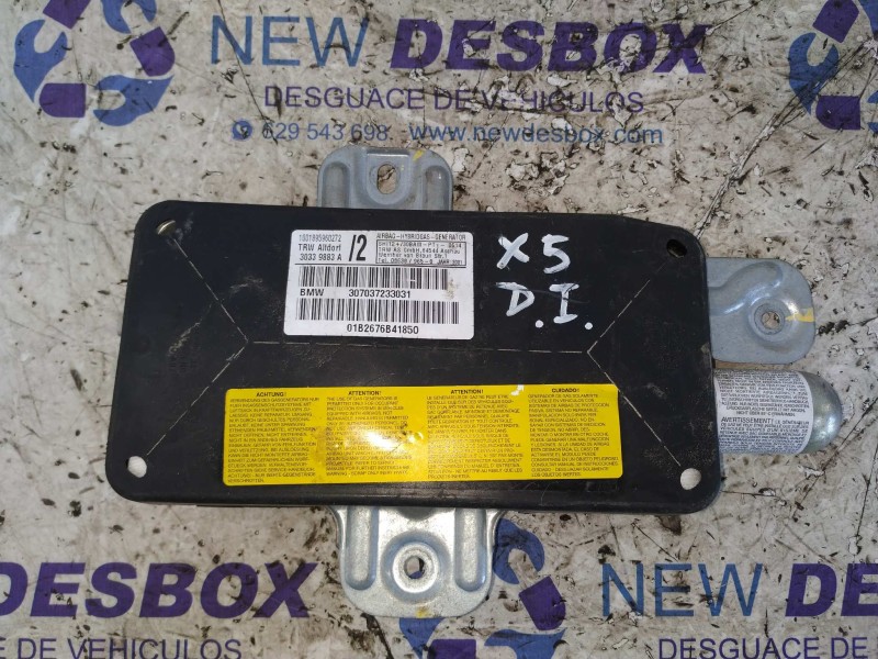 Recambio de airbag lateral delantero derecho para bmw x5 (e53) 3.0 24v turbodiesel cat referencia OEM IAM 307037233031  