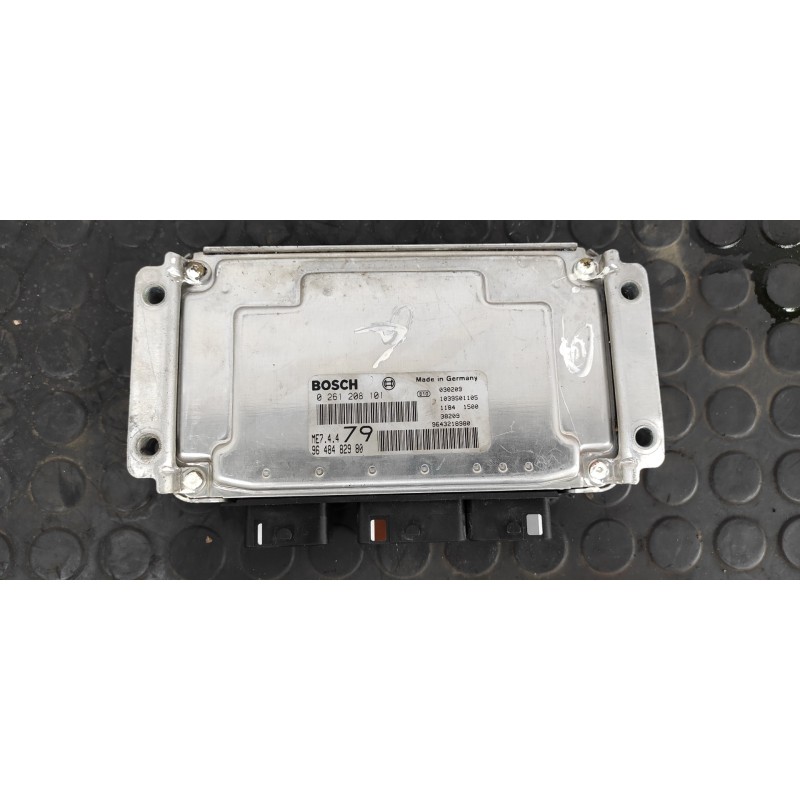 Recambio de centralita motor uce para peugeot 206 berlina quicksilver referencia OEM IAM 9648482980  