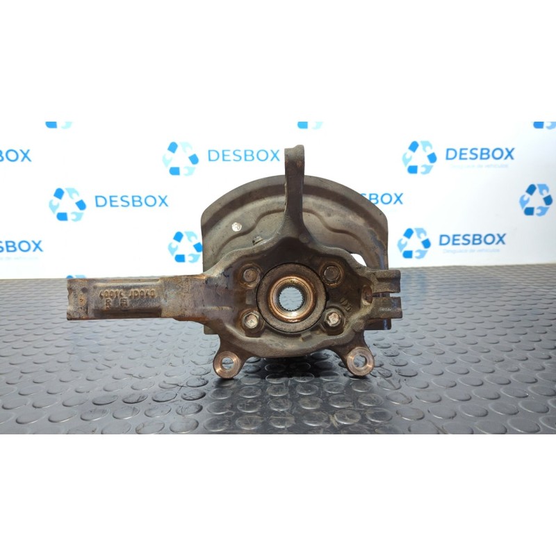 Recambio de mangueta delantera derecha para nissan qashqai (j10) acenta referencia OEM IAM 40014JD040  